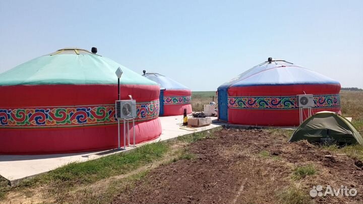 Монгольская юрта для спорта, туризма и отдыха