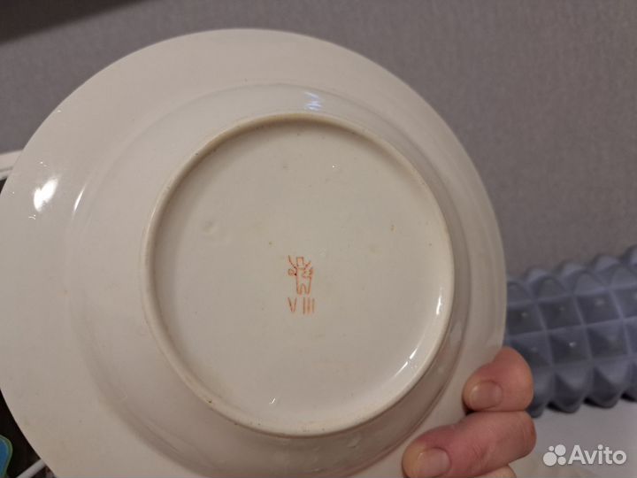 Тарелка детская СССР глубокая