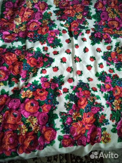 Платок шаль павловопосадская