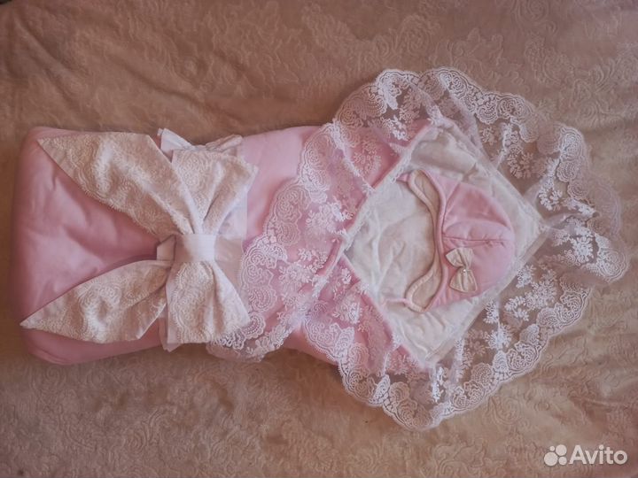 Конверт на выписку для девочки весна