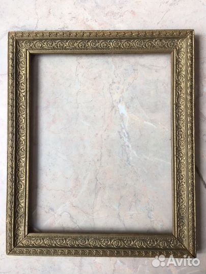 Багет рама из дерева винтаж 50-х