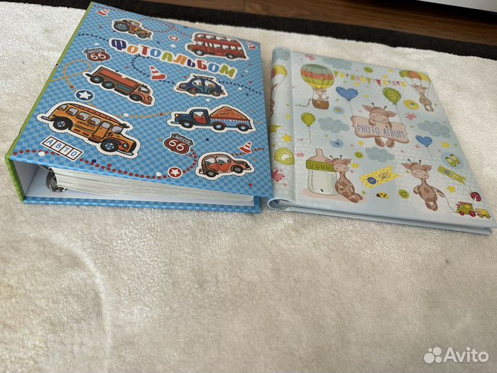 2 детских фотоальбома 50 + 10 листов