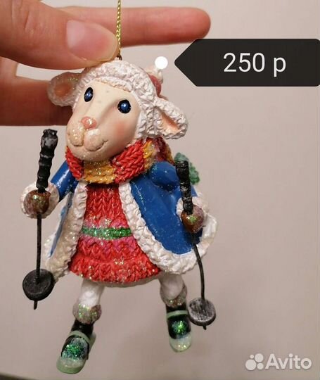 Елочные игрушки стекло