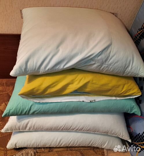 Подушки перьевые бу