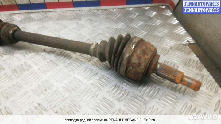 Привод перед/право Renault Megane III, 2010 1.6 Бензин
