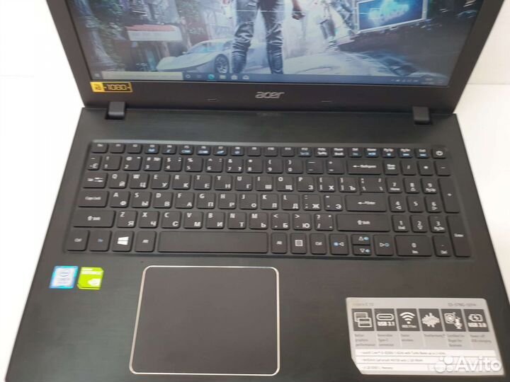 Acer FullHD Core i5 8250u/ssd256gb/mx 150