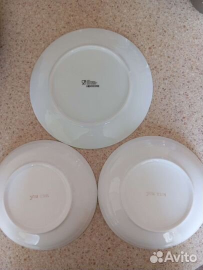 Тарелки h&m, IKEA