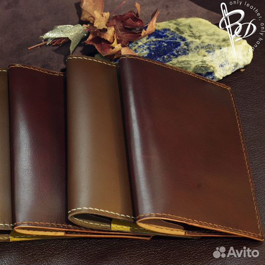 Кожаная обложка на паспорт, автодокументы, военник