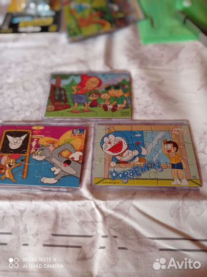 Киндер сюрприз пазлы