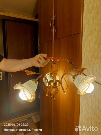 Люстра потолочная рабочая