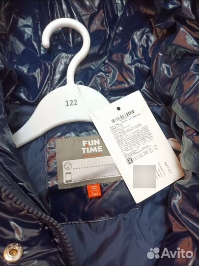 Куртка fun time для девочки 122