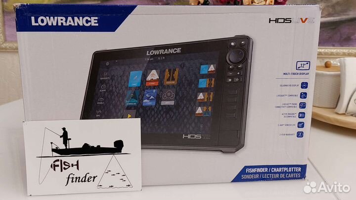 Эхолот lowrance hds 12 live Англ+Рус+Карты
