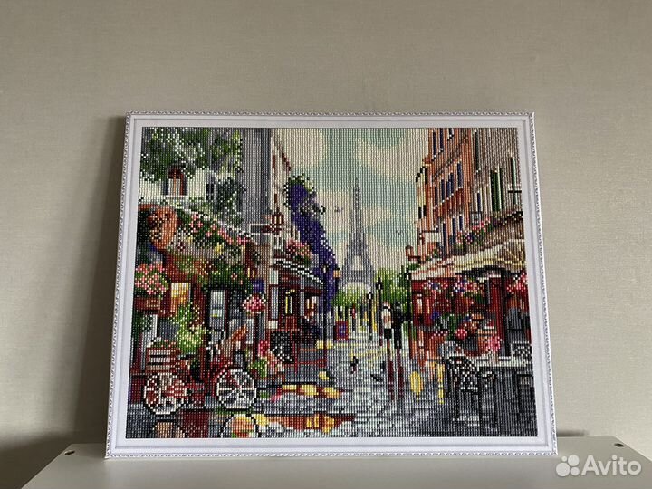 Картина в технике алмазная мозаика