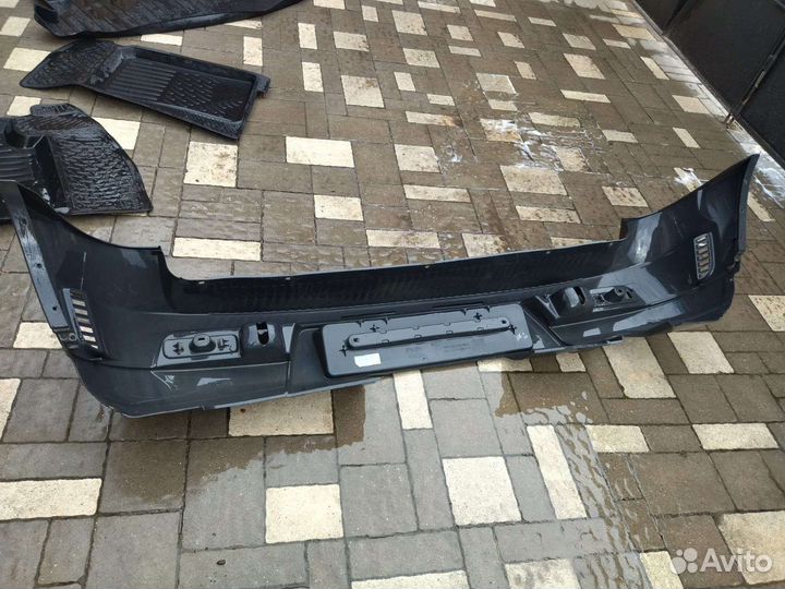 Бампер задний нива шевроле