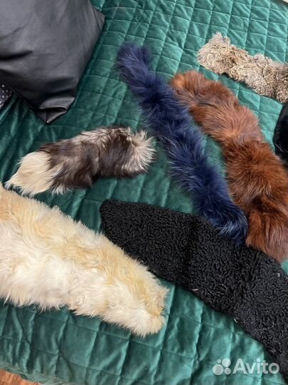 Воротники меховые и шкурки