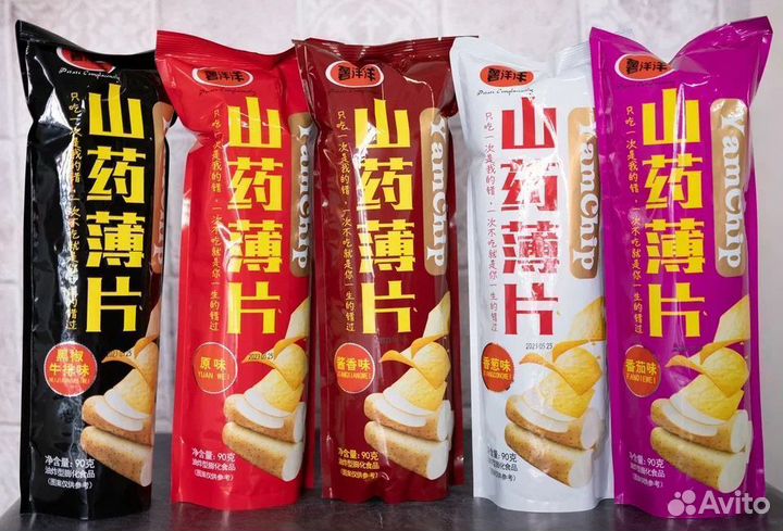 Чипсы оптом из Китая