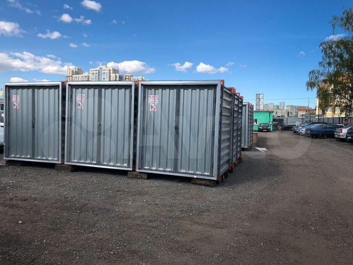 Аренда склада контейнера, 6 м² для хранения вещей