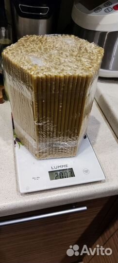 Свечи 20, 60, 80, 100 восковые