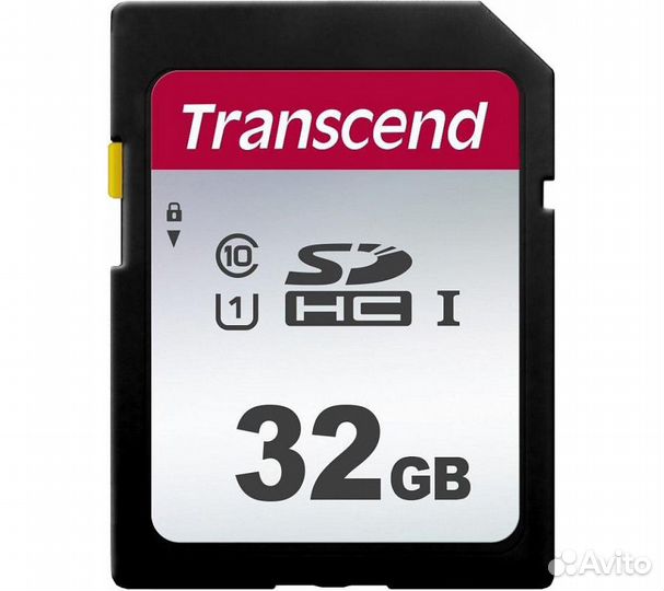 Карта памяти Transcend sdhc 300S Class 10 UHS-I U1
