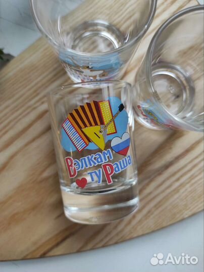 Стопки сувенирные Welcome to Russia