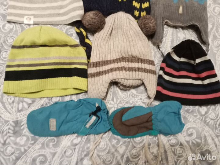 Шапки детские для мальчиков