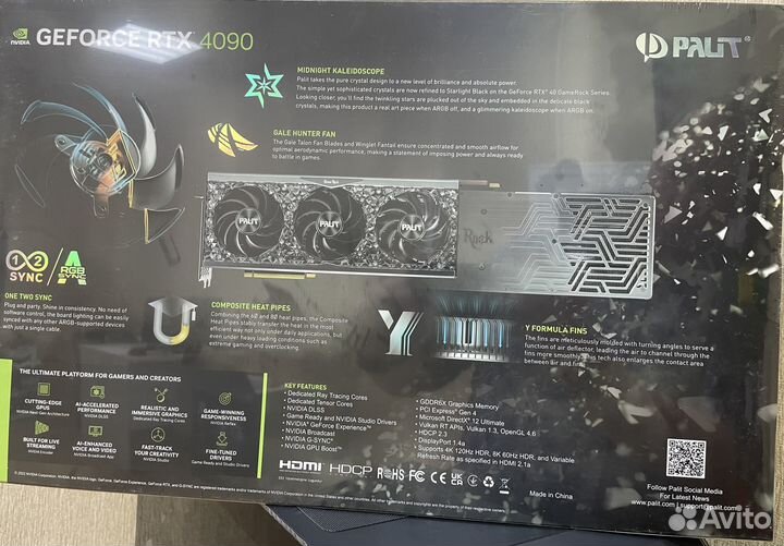 Видеокарта rtx 4090 OC