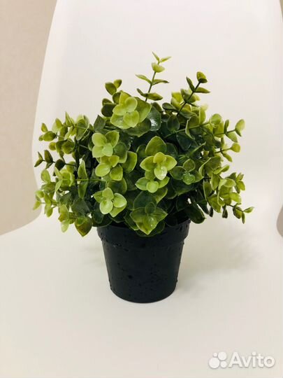 Новые искусств-ые цветы и горшки IKEA