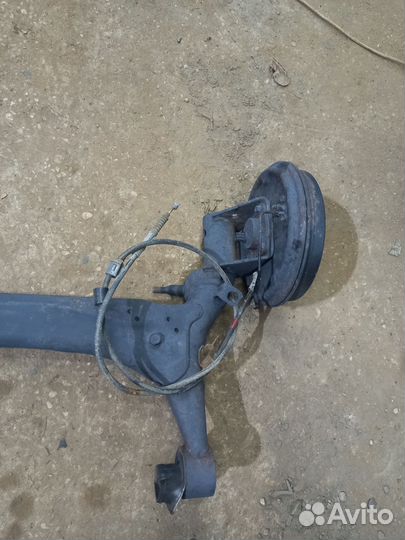 Задняя балка toyota corolla 120, fielder, spacio