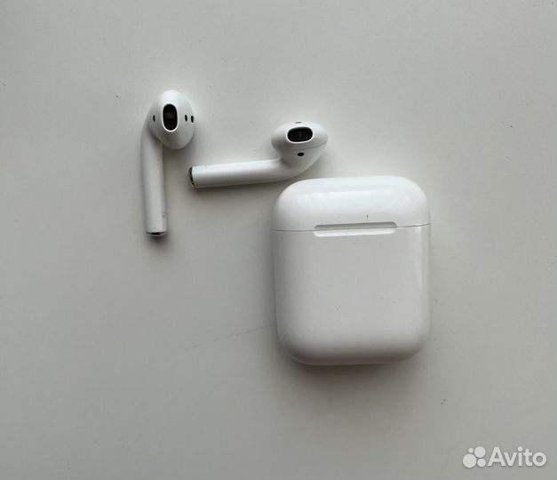 Наушники airpods 2 поколение