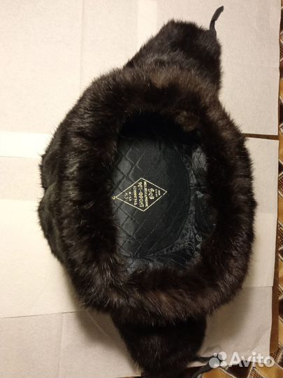 Шапка ушанка, ротфорнт, кролик