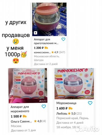 Аппарат для приготовления мороженого