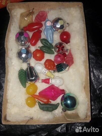 Елка малютка елочные игрушки СССР