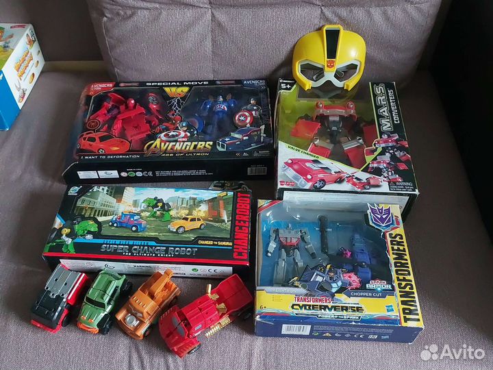 Трансформеры Transformers Tобот Spider-Man и др