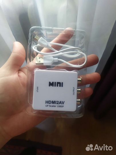 Конвертер hdmi на av и аудио