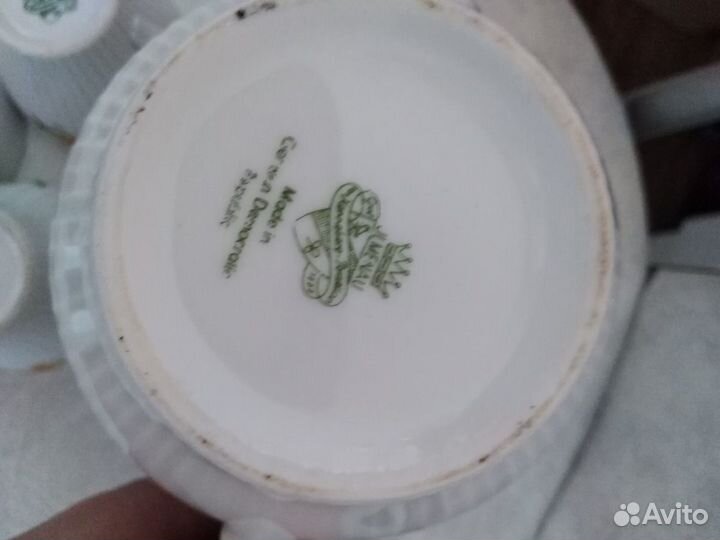 Кофейник и чашки (сделано в гдр)