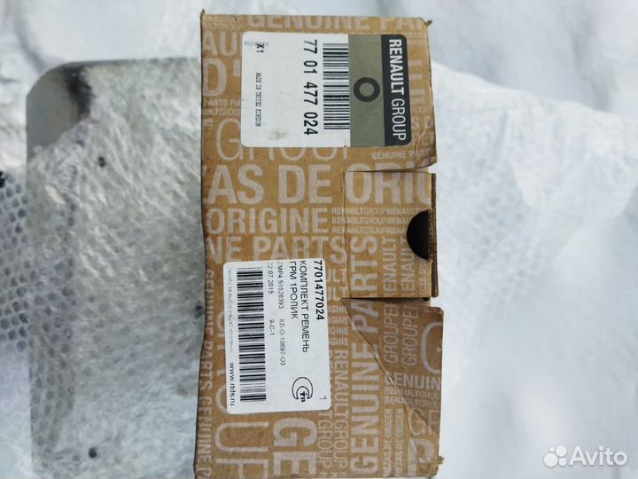 Ремень грм renault logan 1.4