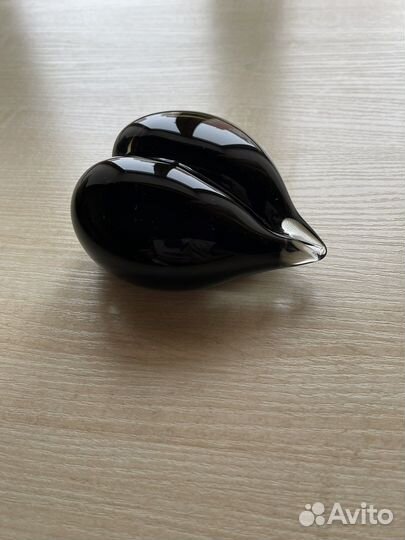 Статуэтка сердце из стекла