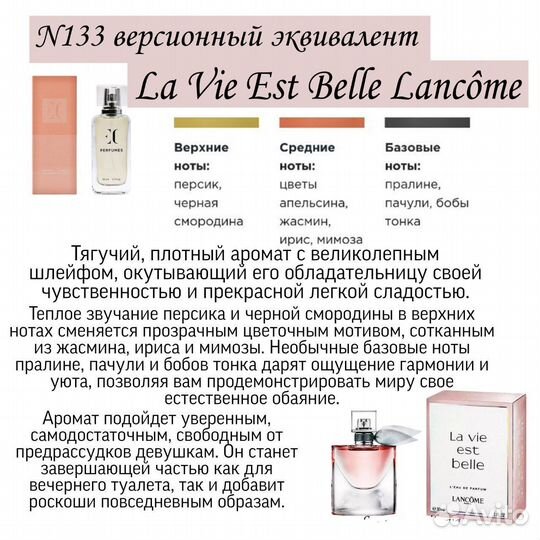 Духи женские