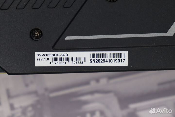 Gigabyte GTX 1660 Super Windforce OC 6gb