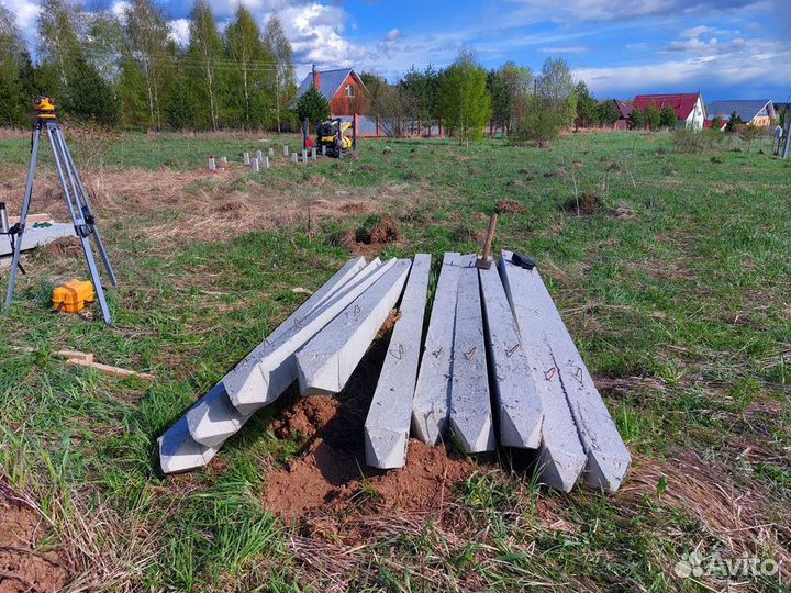 Сваи Жб. Бетонные сваи. Доставка, монтаж