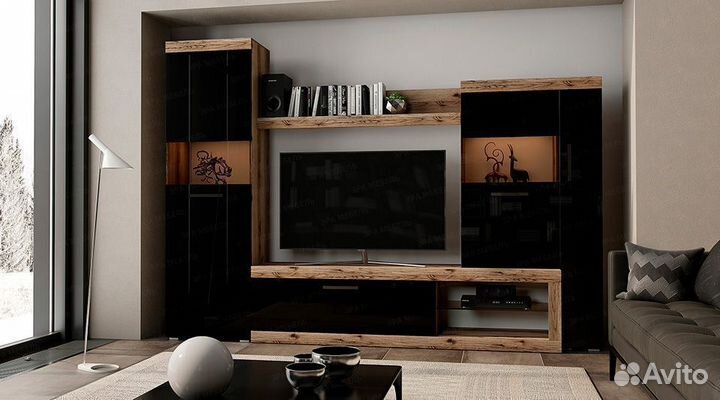 Стенка гостиная Бастон