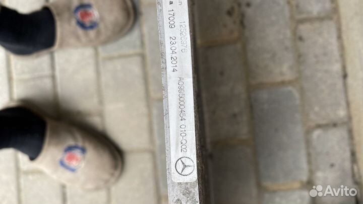 Радиатор на Mercedes