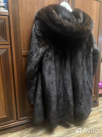 Шуба норковая 42 44 бу