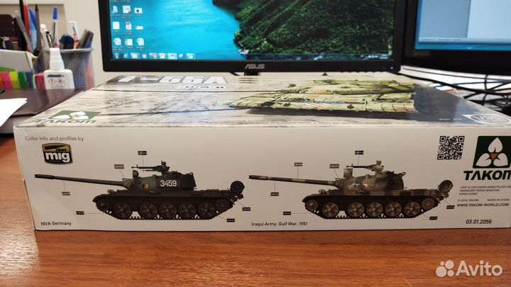 Масштабная модель Russian Medium Tank T-55A