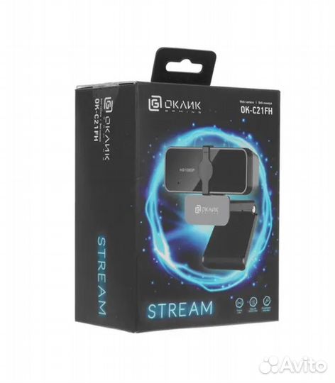 Веб-камера Оклик OK-C21FH, черный