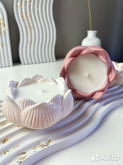 Свечи ручной работы, ароматические свечи