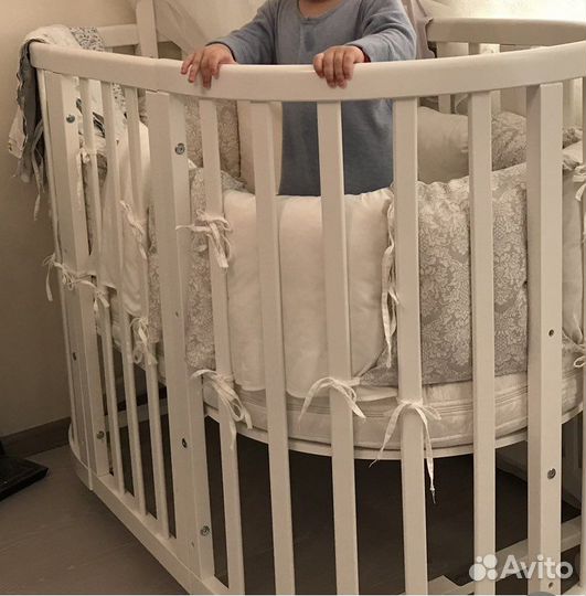 Детская кроватка трансформер 5 в 1