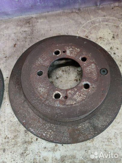 Диск тормозной задний Citroen C Crosser EP 4HN