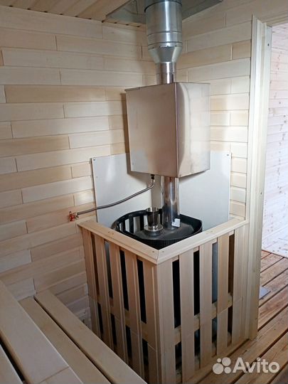 Каркасная баня мобильный домик в наличии