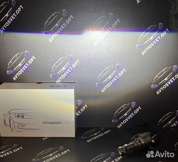 Лед лампы h7 с линзой